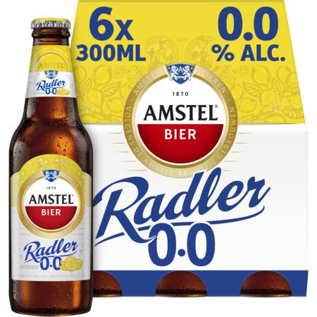 Amstel Radler citroen 0.0% 6-pack