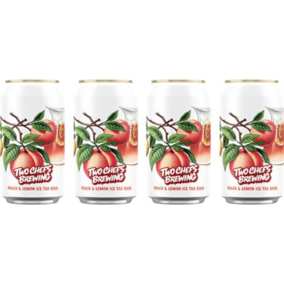 Two Chefs Brewing Peach Ice Tea Sour 4-pack