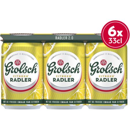 Grolsch Radler citroen 2.0 6-pack