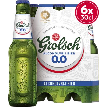 Grolsch Alcoholvrij bier 0.0% 6-pack