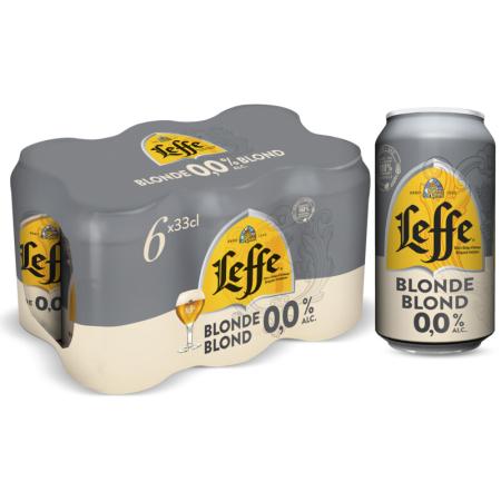 Leffe Blond 0.0% abdijbier 6-pack