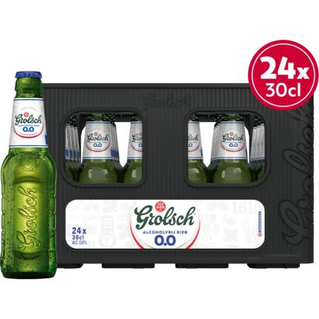Grolsch Premium pilsner alcoholvrij bier krat