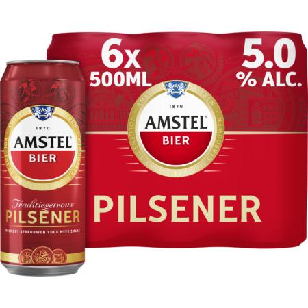 Amstel Pilsener bier 6-pack