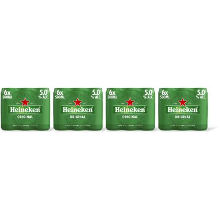 Heineken Premium pilsener 4x 6-pack