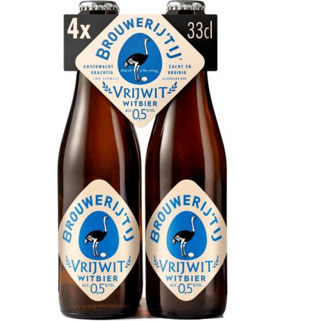 Brouwerij 't IJ Vrijwit 0.5% 4-pack
