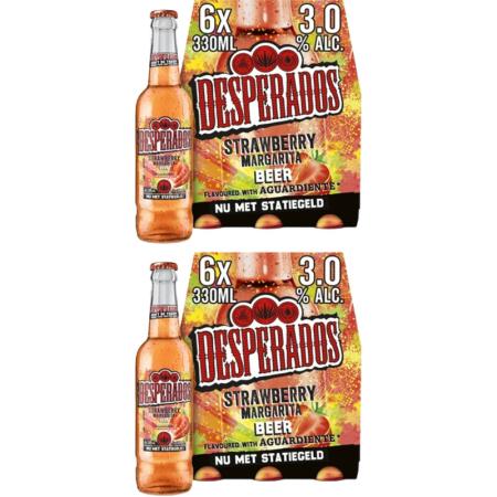 Desperados Strawberry margarita bier 12-pack