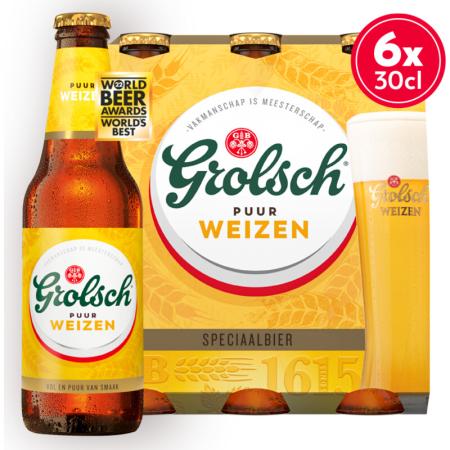 Grolsch Puur weizen speciaalbier 6-pack