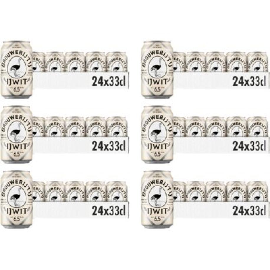 Brouwerij 't IJ IJwit blik 6-pack