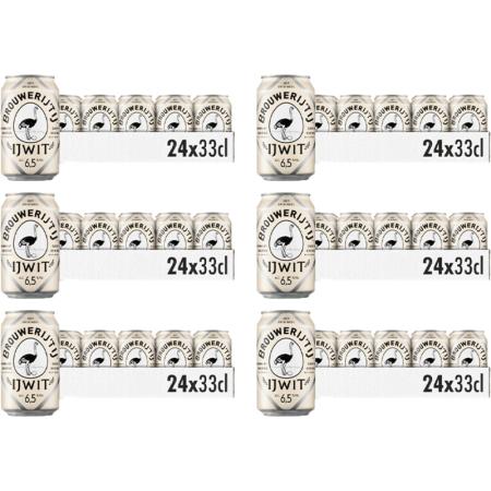 Brouwerij 't IJ IJwit blik 6-pack