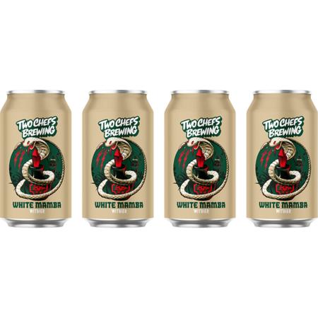 Two Chefs Brewing White mamba 4-pack