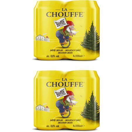 La Chouffe Blond blik 8-pack