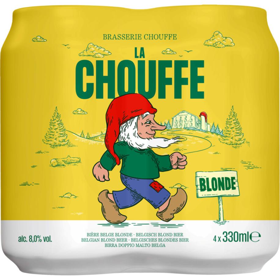 La Chouffe Blond 4-pack