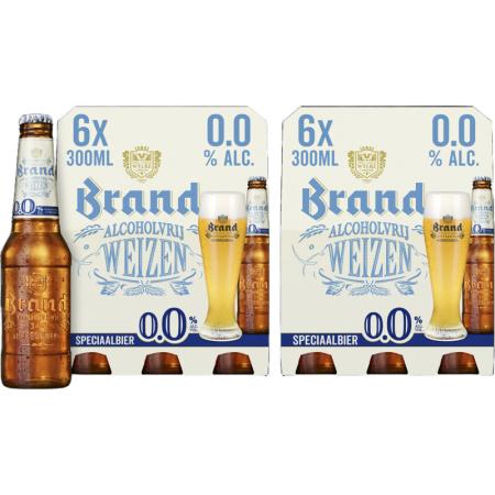 Brand Weizen 0.0 2x 6-pack