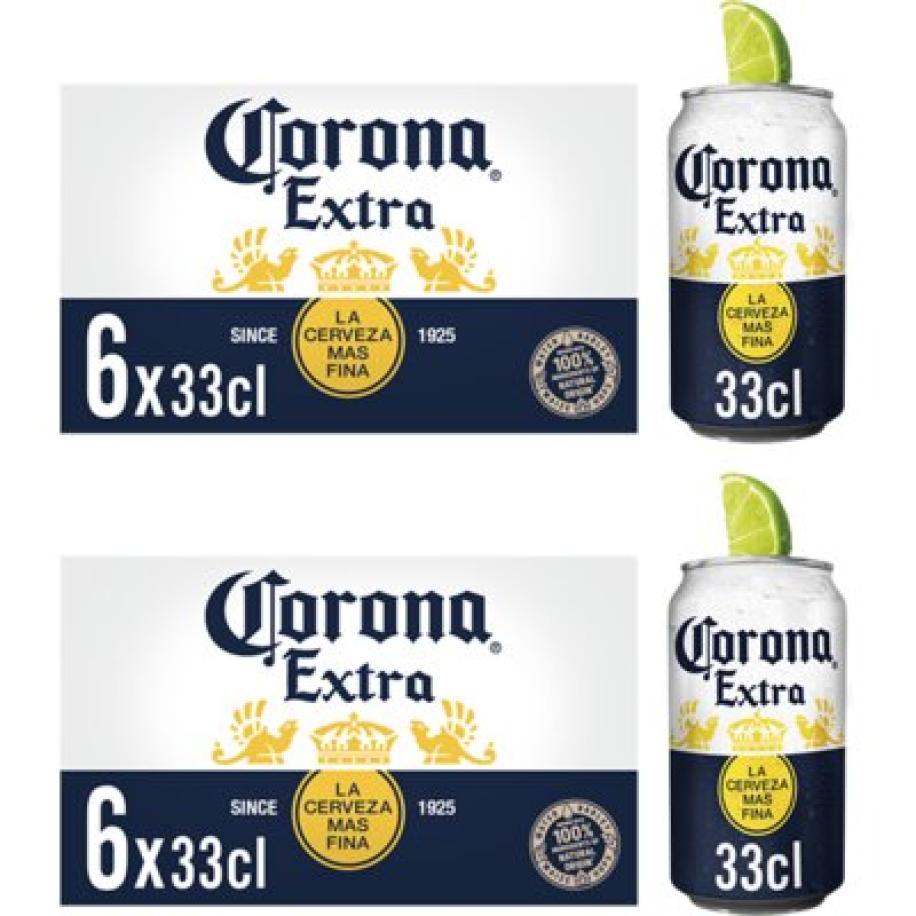Corona Extra bier 6-pack 2-pack