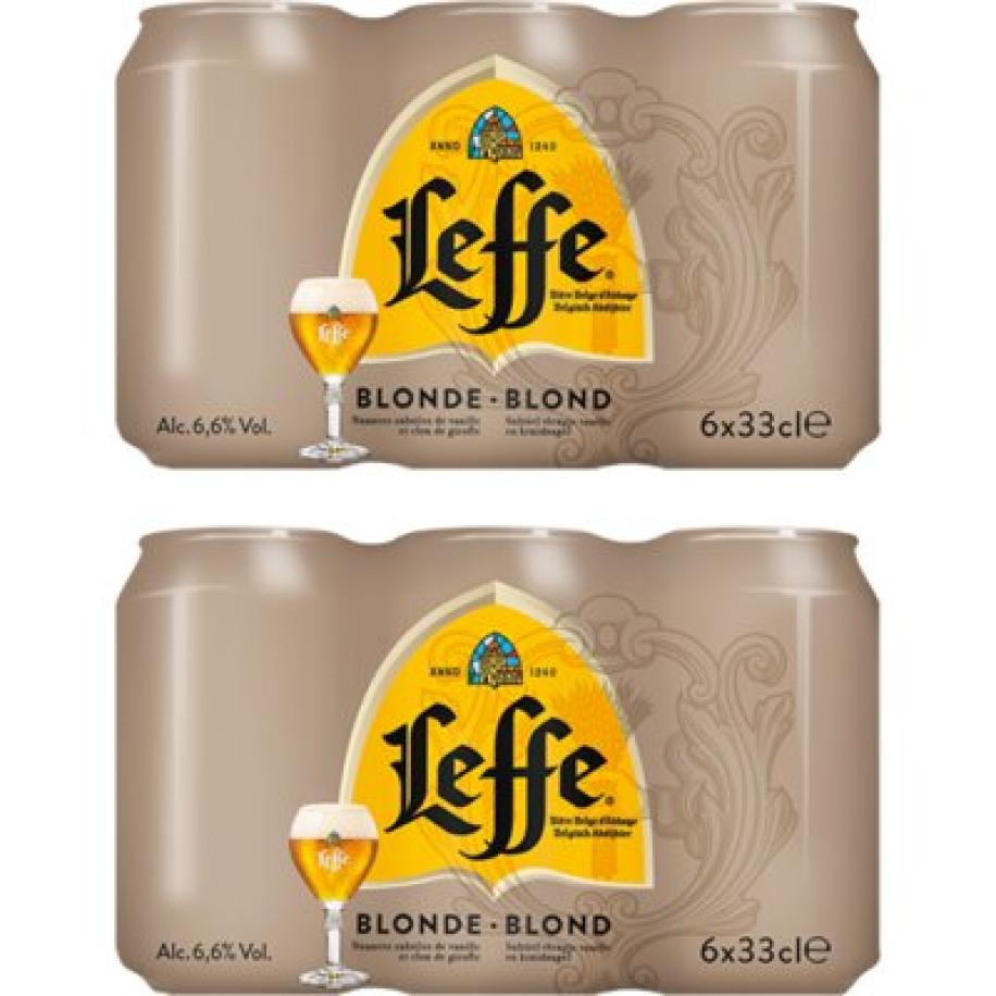 Leffe Blond abdijbier 6-pack 2-pack