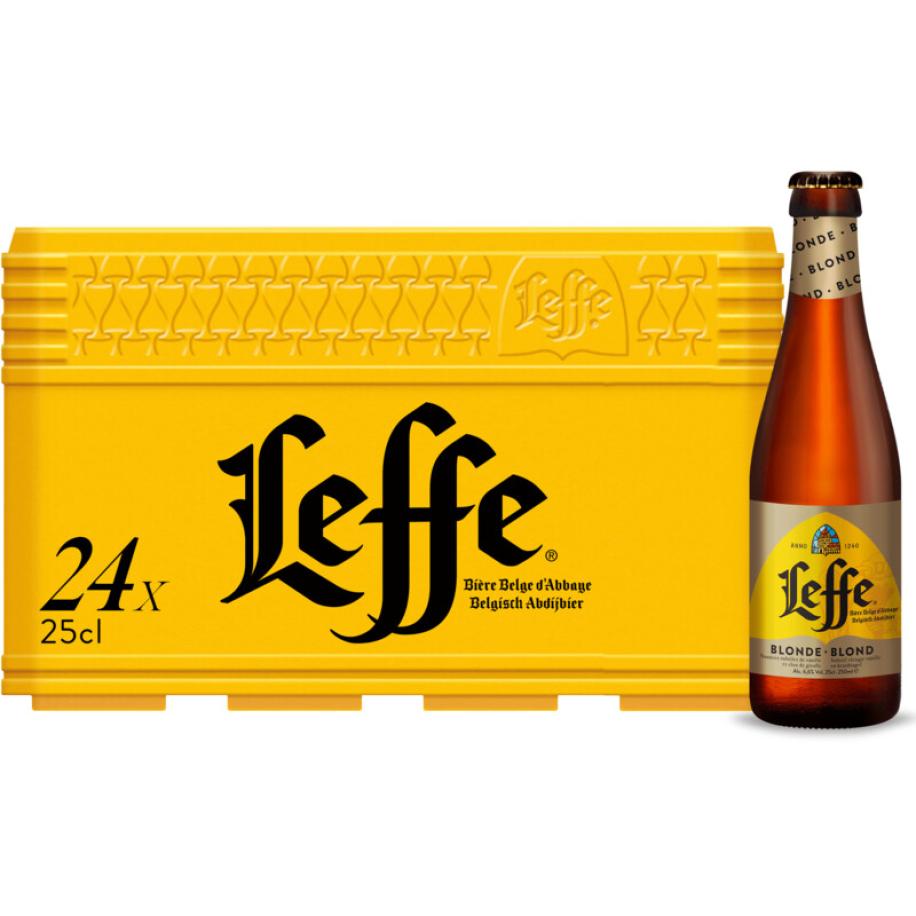 Leffe Blond abdijbier krat