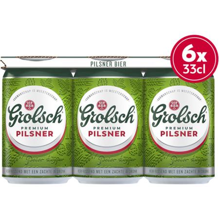 Grolsch Premium pilsner bier 6-pack