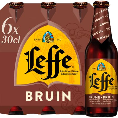 Leffe Bruin abdijbier 6-pack