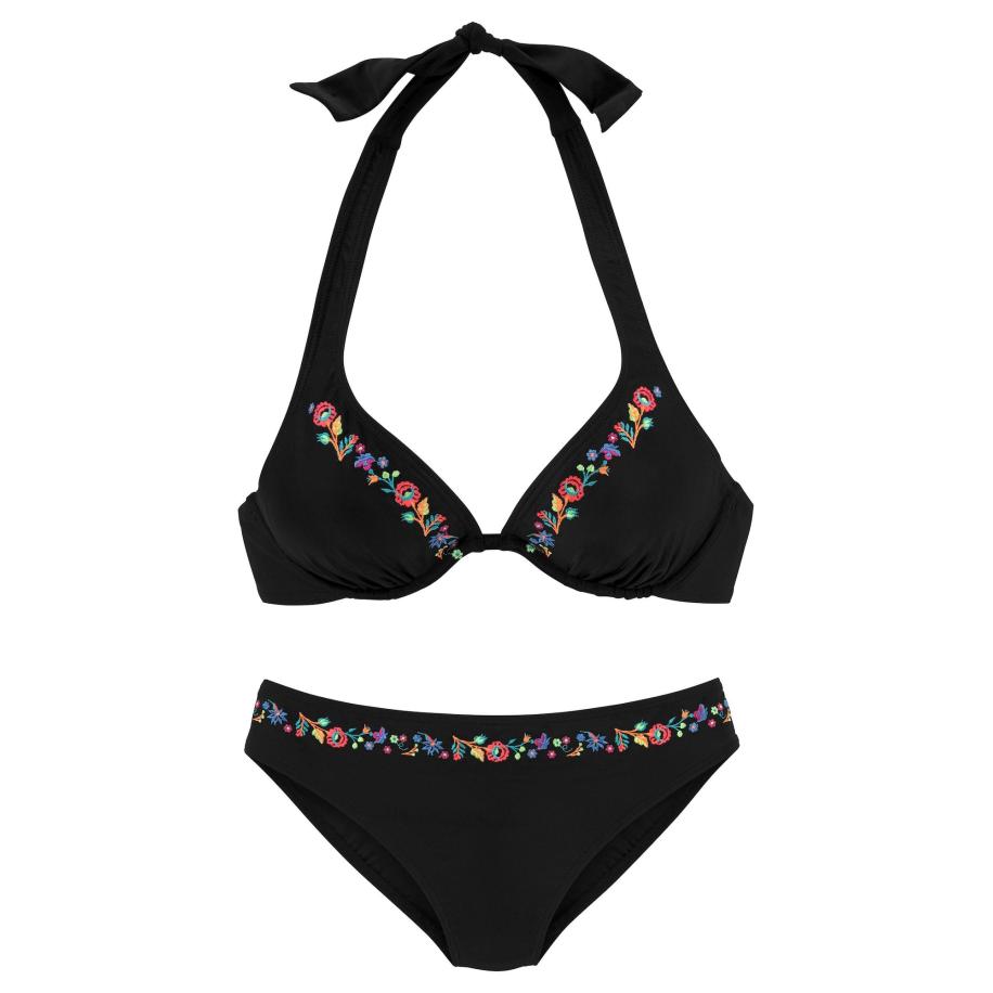 Buffalo BUFFALO Bikini Flori gemengde kleuren / zwart -