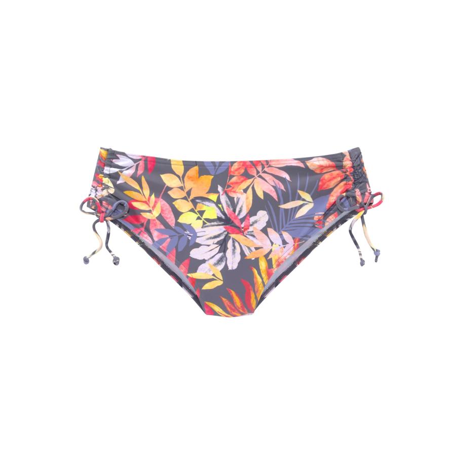 VIVANCE VIVANCE Bikinibroek duifblauw / geel / donkergrijs / pink / rood -
