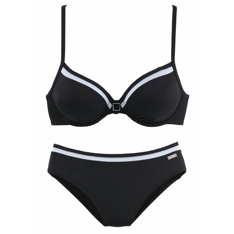 Lascana LASCANA Bikini zwart / wit -