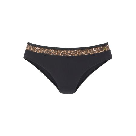 Lascana LASCANA Bikinibroek Adele bruin / geel / zwart