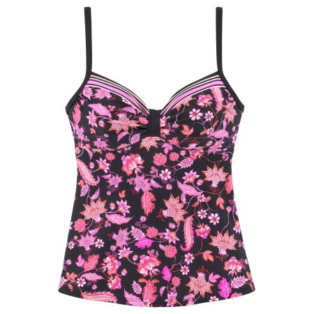 Lascana LASCANA Tankinitop pink / zwart
