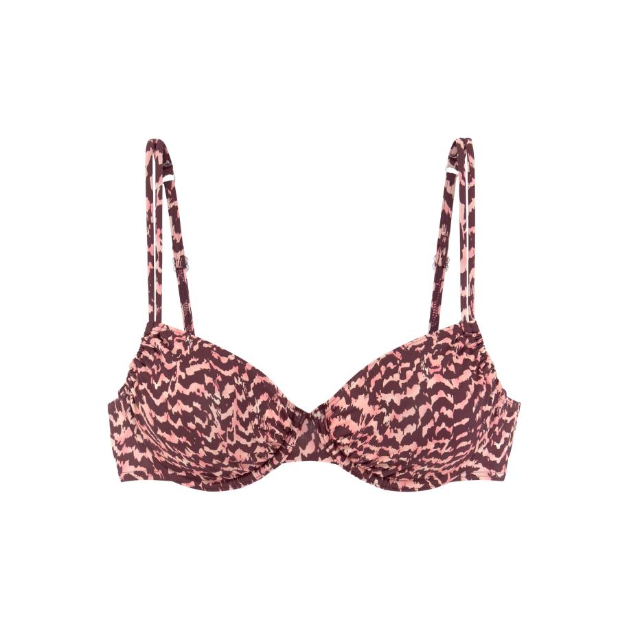 Lascana LASCANA Bikinitop pink / oudroze / bordeaux -