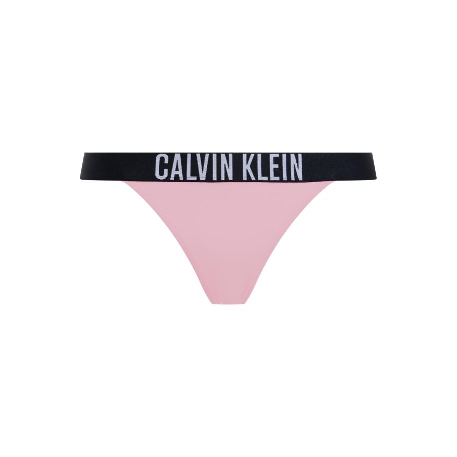 Calvin Klein Calvin Klein Swimwear Bikinibroek Intense Power rosa / zwart / wit -