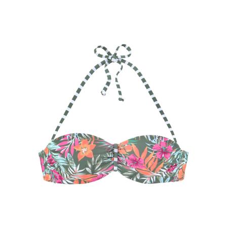 Venice Beach VENICE BEACH Bikinitop pastelgroen / oranje / pink / wit