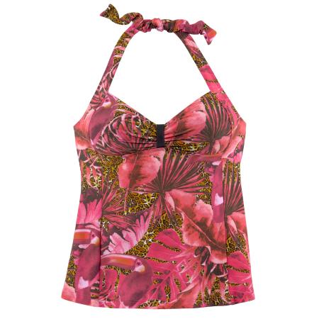 Lascana LASCANA Tankini groen / pink / rood / zwart