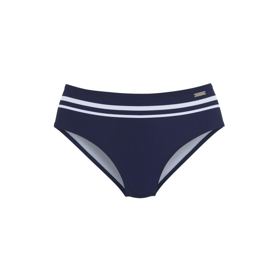 Lascana LASCANA Bikinibroek marine / wit -