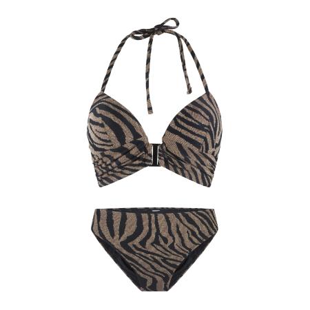 LingaDore LingaDore Bikini bruin gemêleerd / zwart