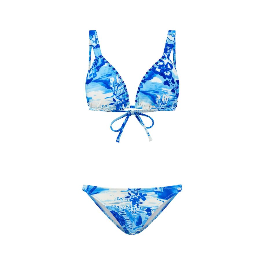 Shiwi Shiwi Bikini BINDI blauw / wit -