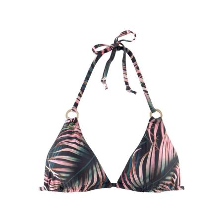 Lascana LASCANA Bikinitop groen / rosa / zwart