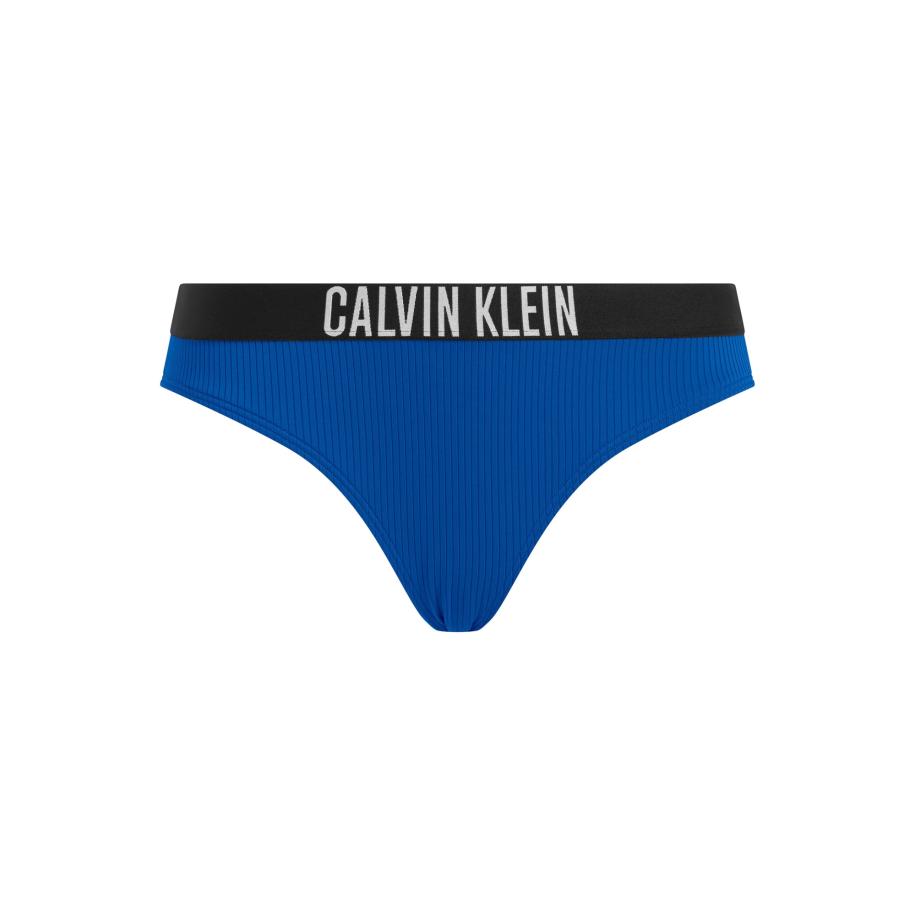 Calvin Klein Calvin Klein Swimwear Bikinibroek blauw / lichtgrijs / zwart -