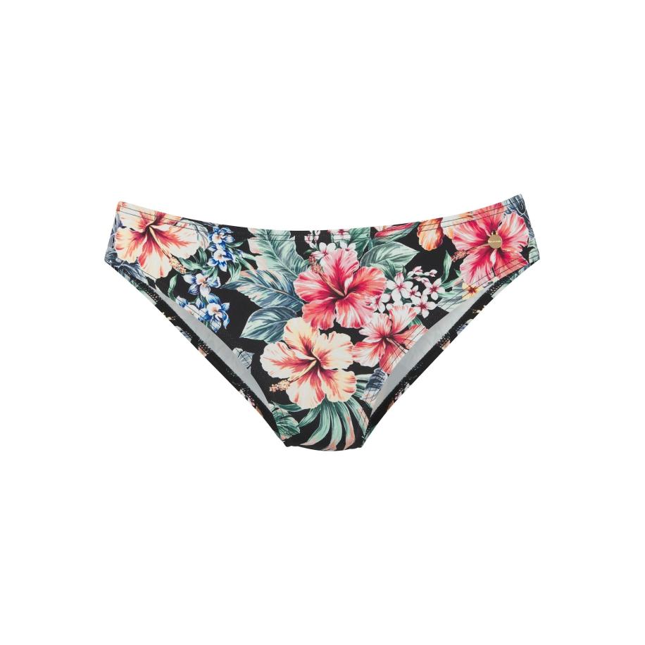 Lascana LASCANA Bikinibroek groen / rood / zwart -