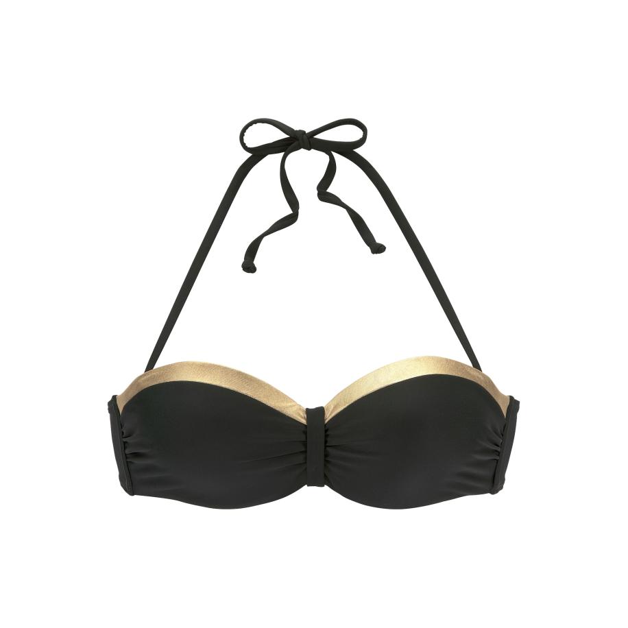 Lascana LASCANA Bikinitop Elodie goud / zwart -