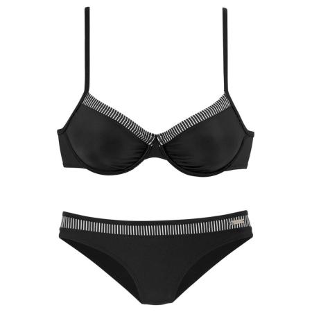 Lascana LASCANA Bikini zwart / wit