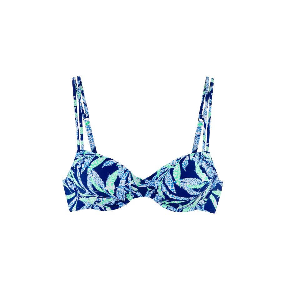 VIVANCE VIVANCE Bikinitop lichtblauw / donkerblauw -