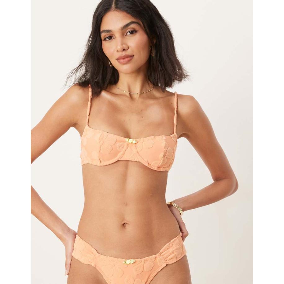 Wild Lovers Bikinitopje in koraalkleur-Oranje Oranje