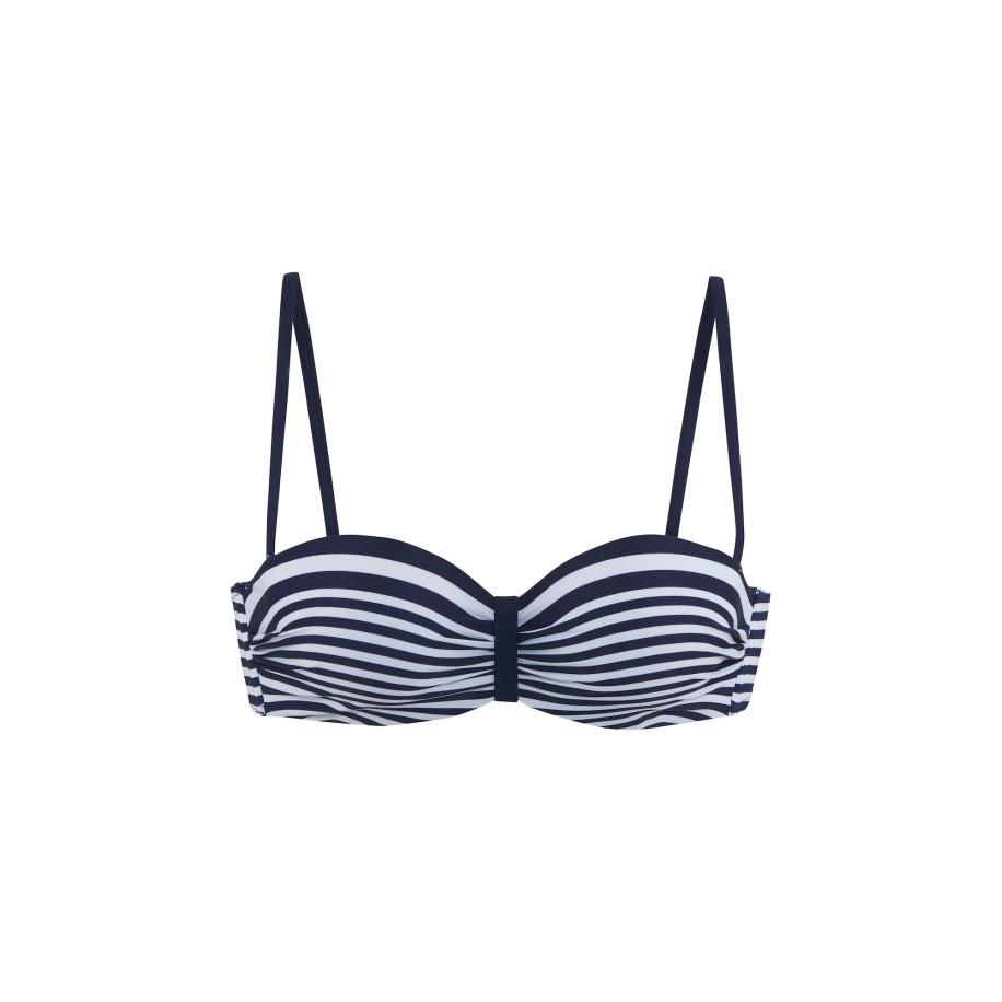 Lascana LASCANA Bikinitop marine / wit -