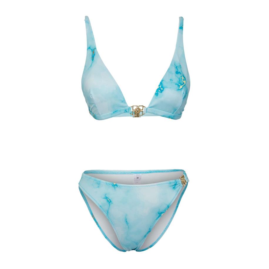 Trendyol Trendyol Bikini taupe / azuur / lichtblauw -