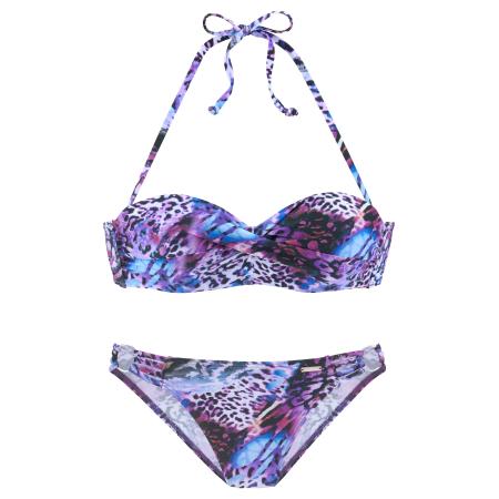 Bruno Banani Bruno Banani Bikini pruim / sering / zwart / wit