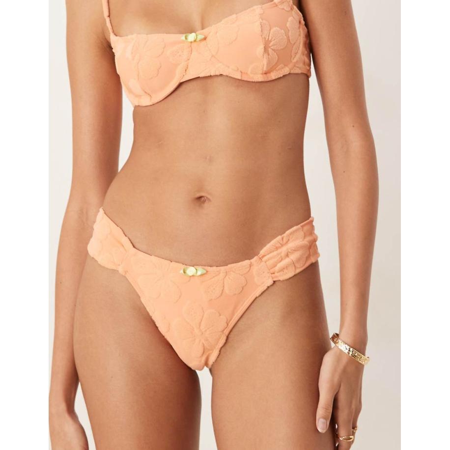Wild Lovers Bikinibroekje in koraalkleur-Oranje Oranje