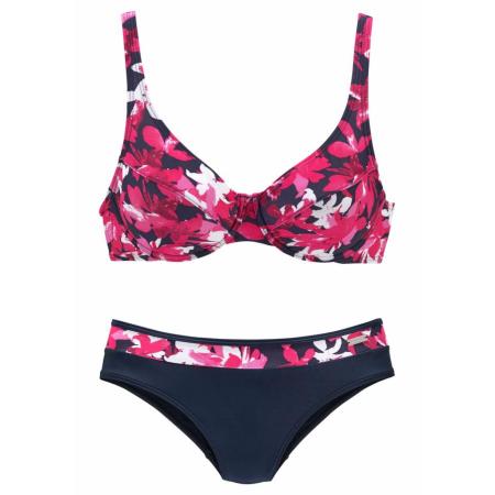 PETITE FLEUR PETITE FLEUR Bikini marine / pink / wit
