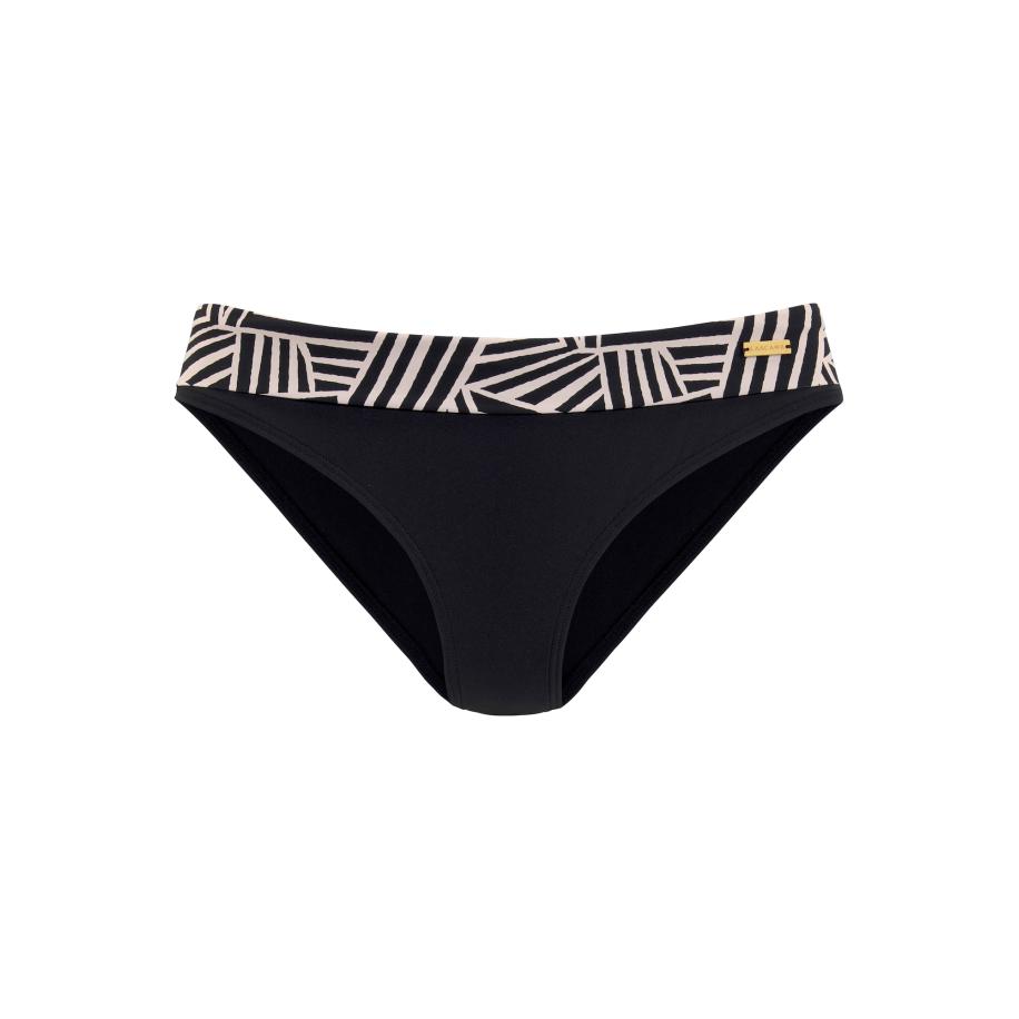 Lascana LASCANA Bikinibroek beige / zwart -