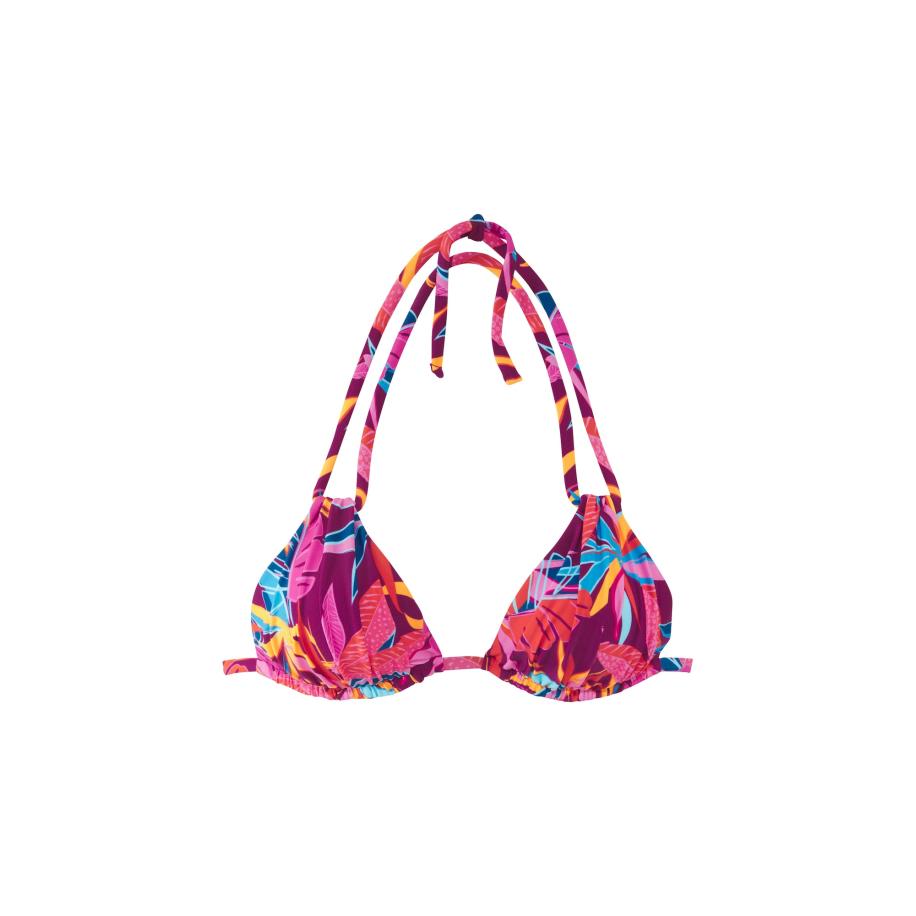 Buffalo BUFFALO Bikinitop geel / bessen / fuchsia / rood -