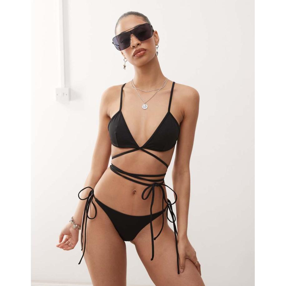 Weekday Bikinitopje in zwart Zwart