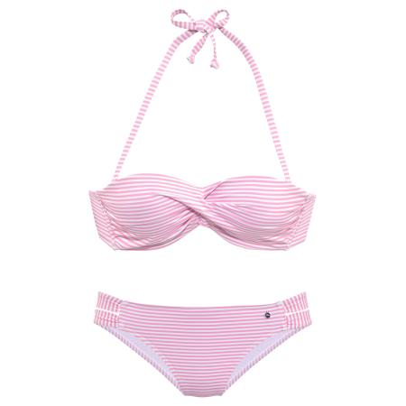 s.Oliver Bikini lichtroze / wit
